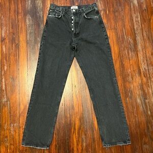 Agolde 90s Pinch Waist Jeans in black